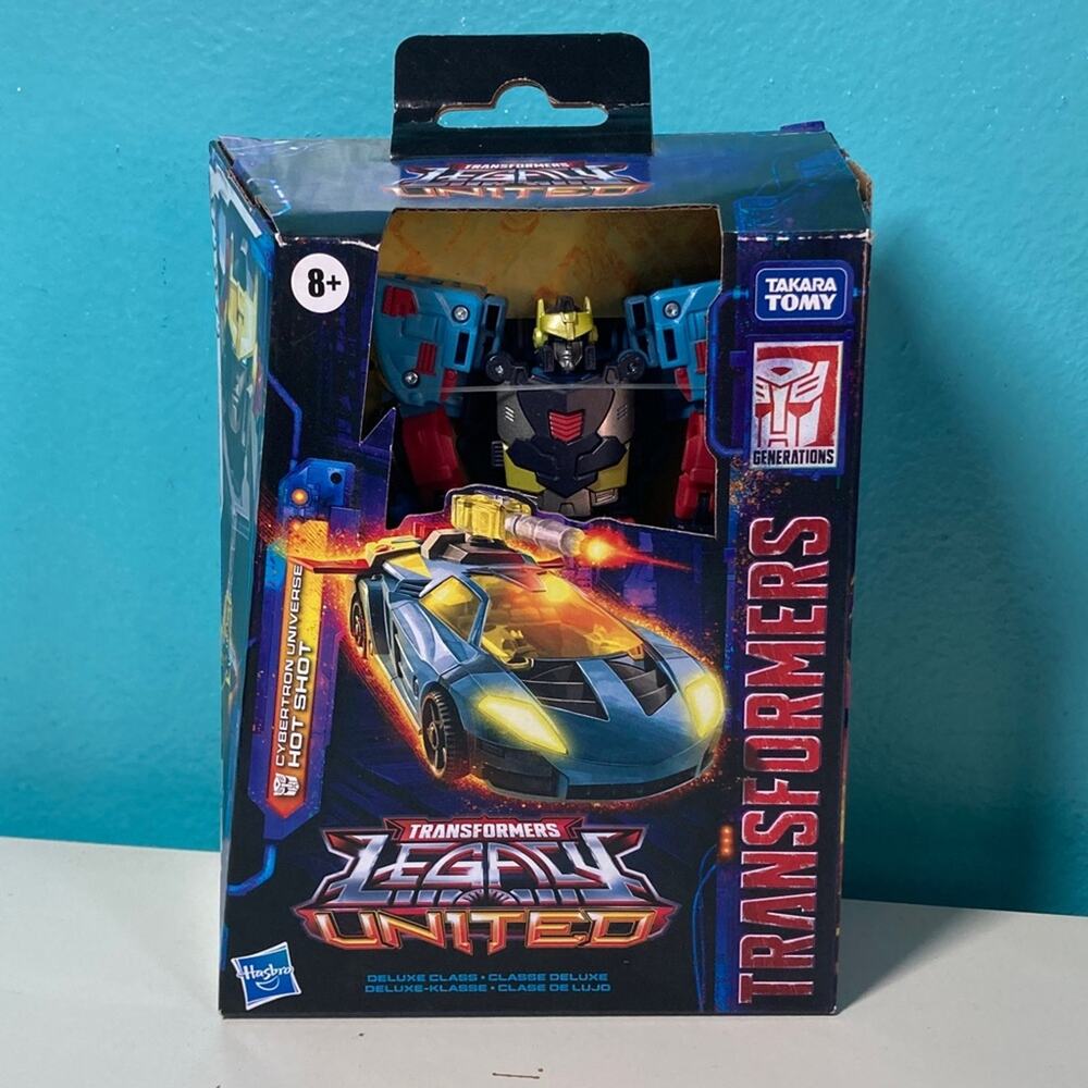Transformers Legacy United Deluxe Class Action Figure with Vehicle from Hasbro